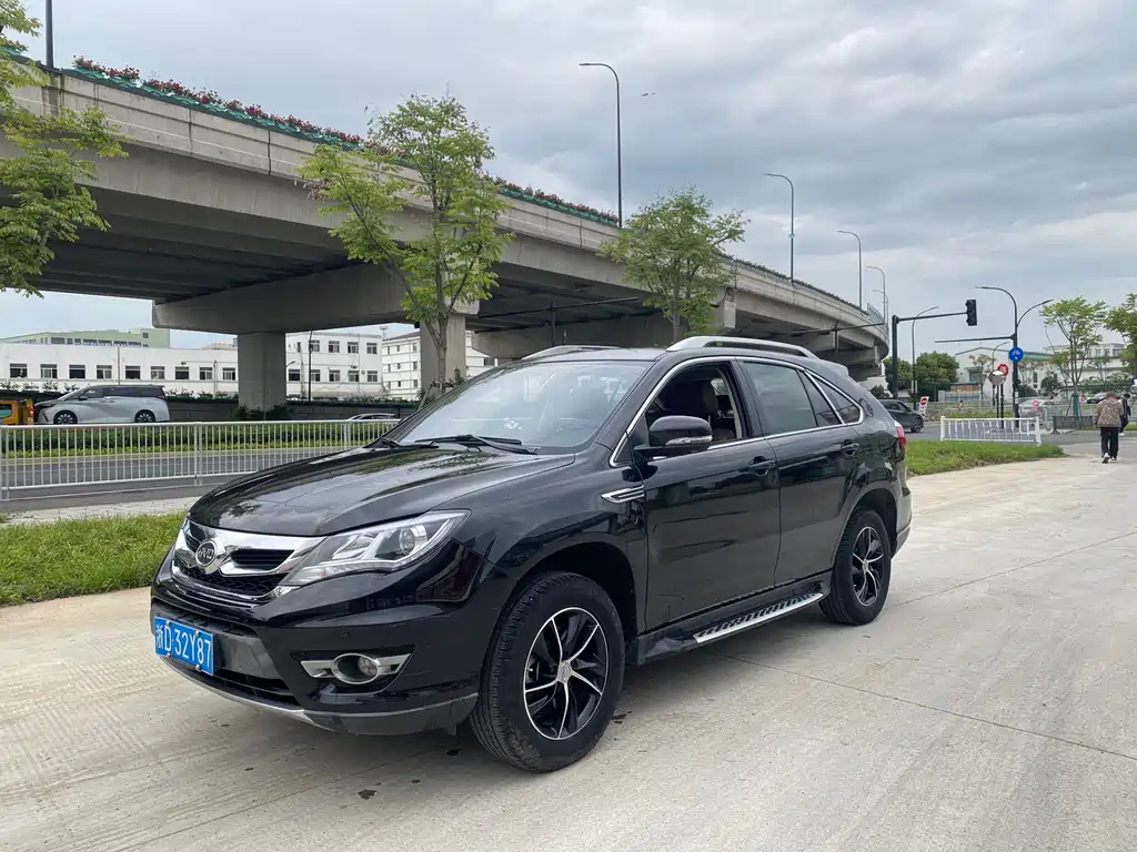 Аукционный лист BYD S7 2016