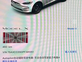 TESLA MODEL X 2023 YEAR 3 POWER PLAID 2023