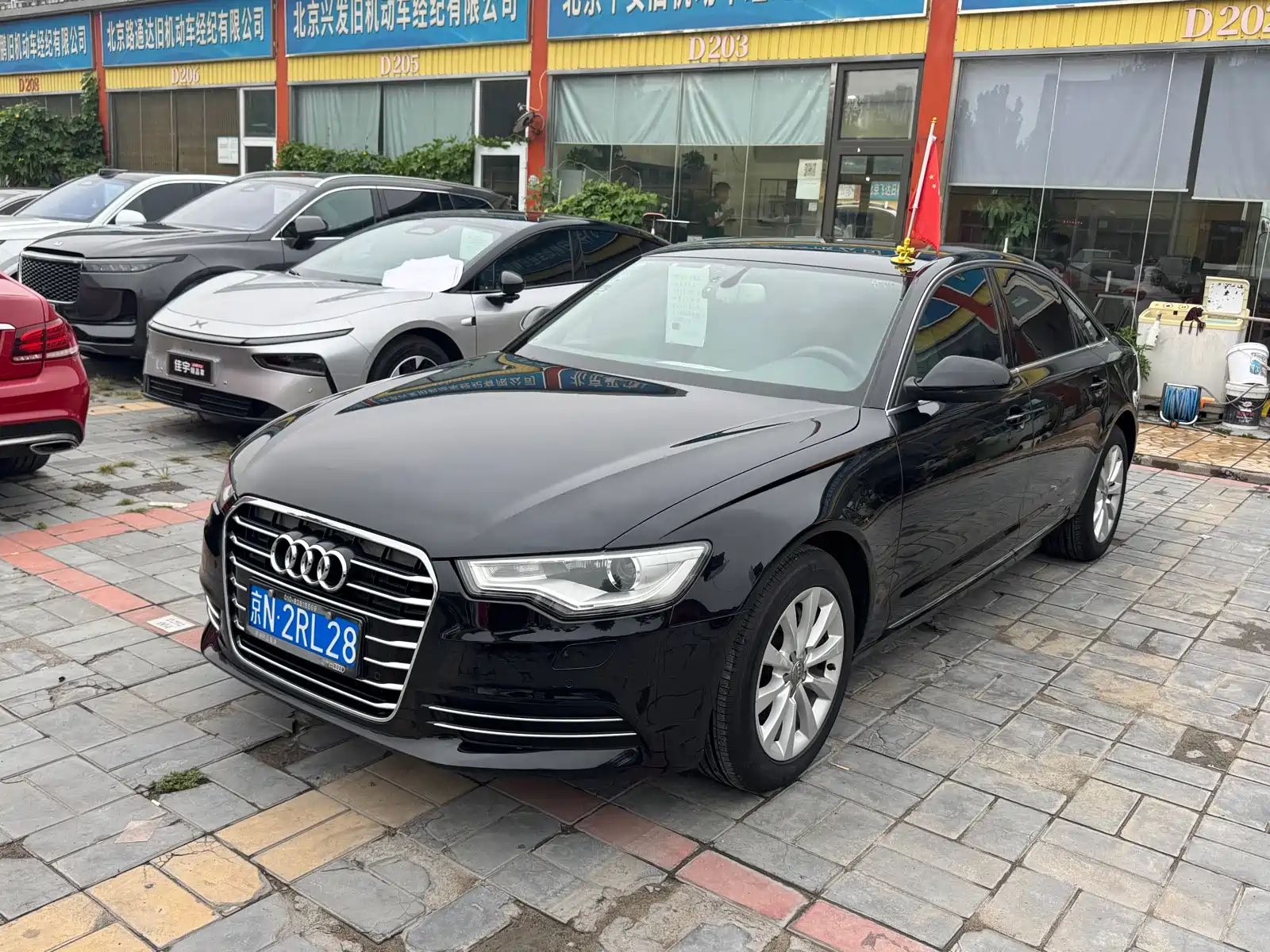Аукционный лист AUDI A6L 2012