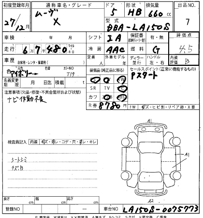 DAIHATSU MOVE 2015