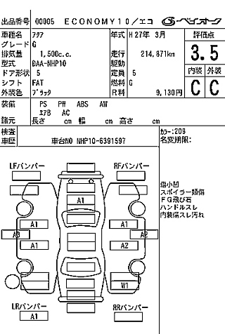 TOYOTA AQUA 2015