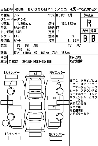 NISSAN NOTE 2018