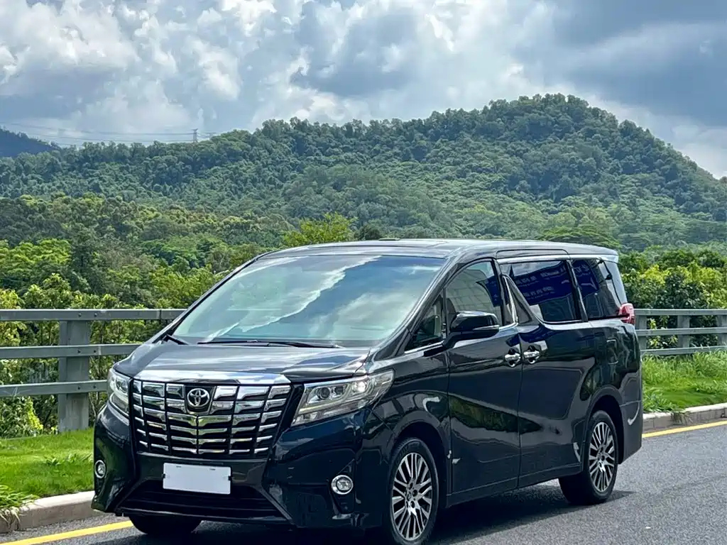 Аукционный лист TOYOTA ALPHARD 2015