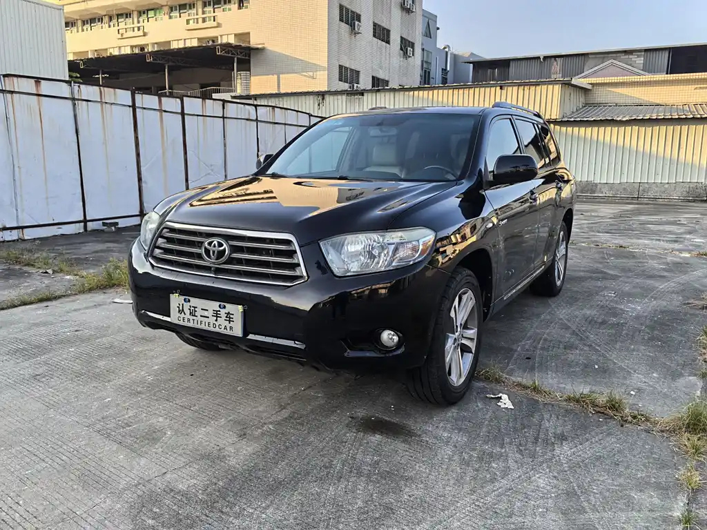 Аукционный лист TOYOTA HIGHLANDER 2012