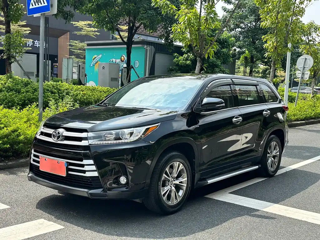Аукционный лист TOYOTA HIGHLANDER 2018
