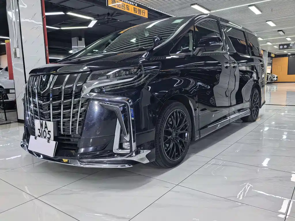 Аукционный лист TOYOTA ALPHARD 2018