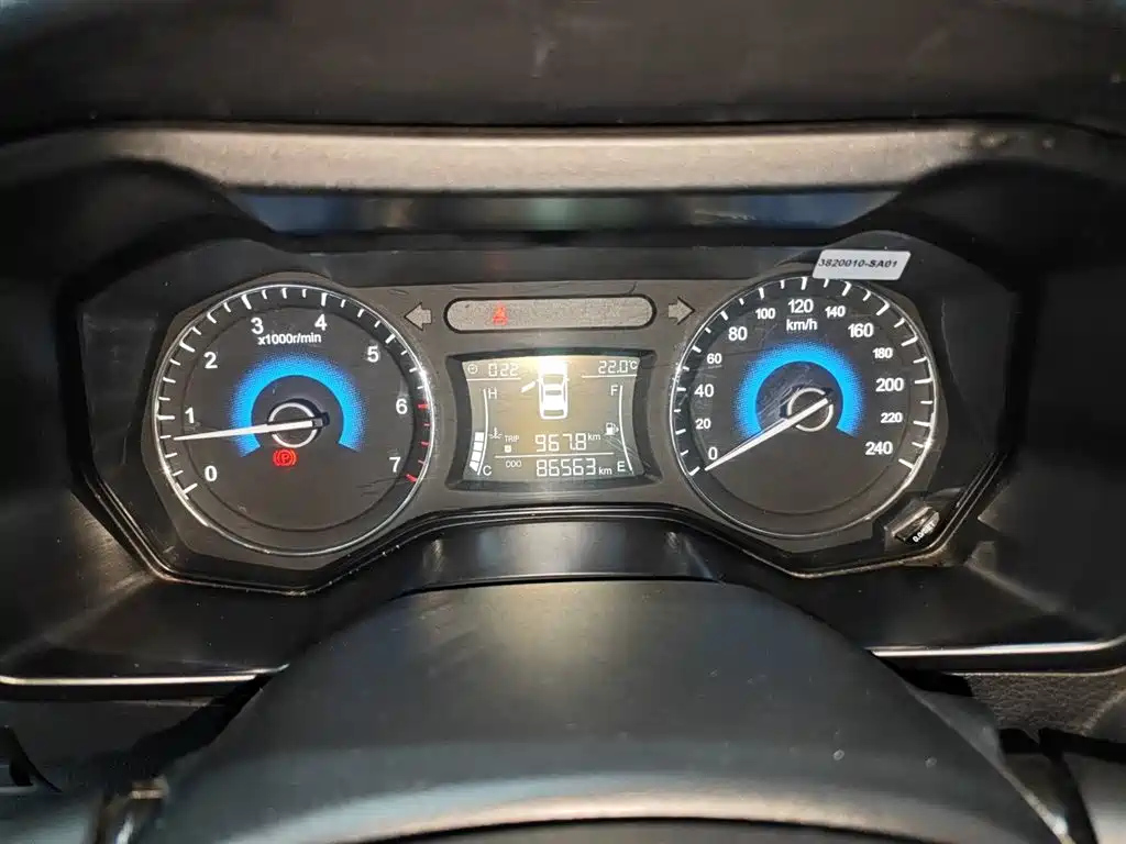 DONGFENG SCENERY 580 2018