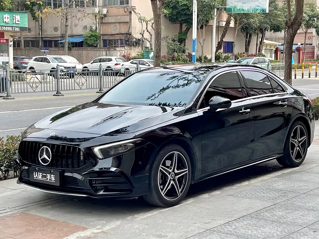 Аукционный лист MERCEDES BENZ A-CLASS 2021
