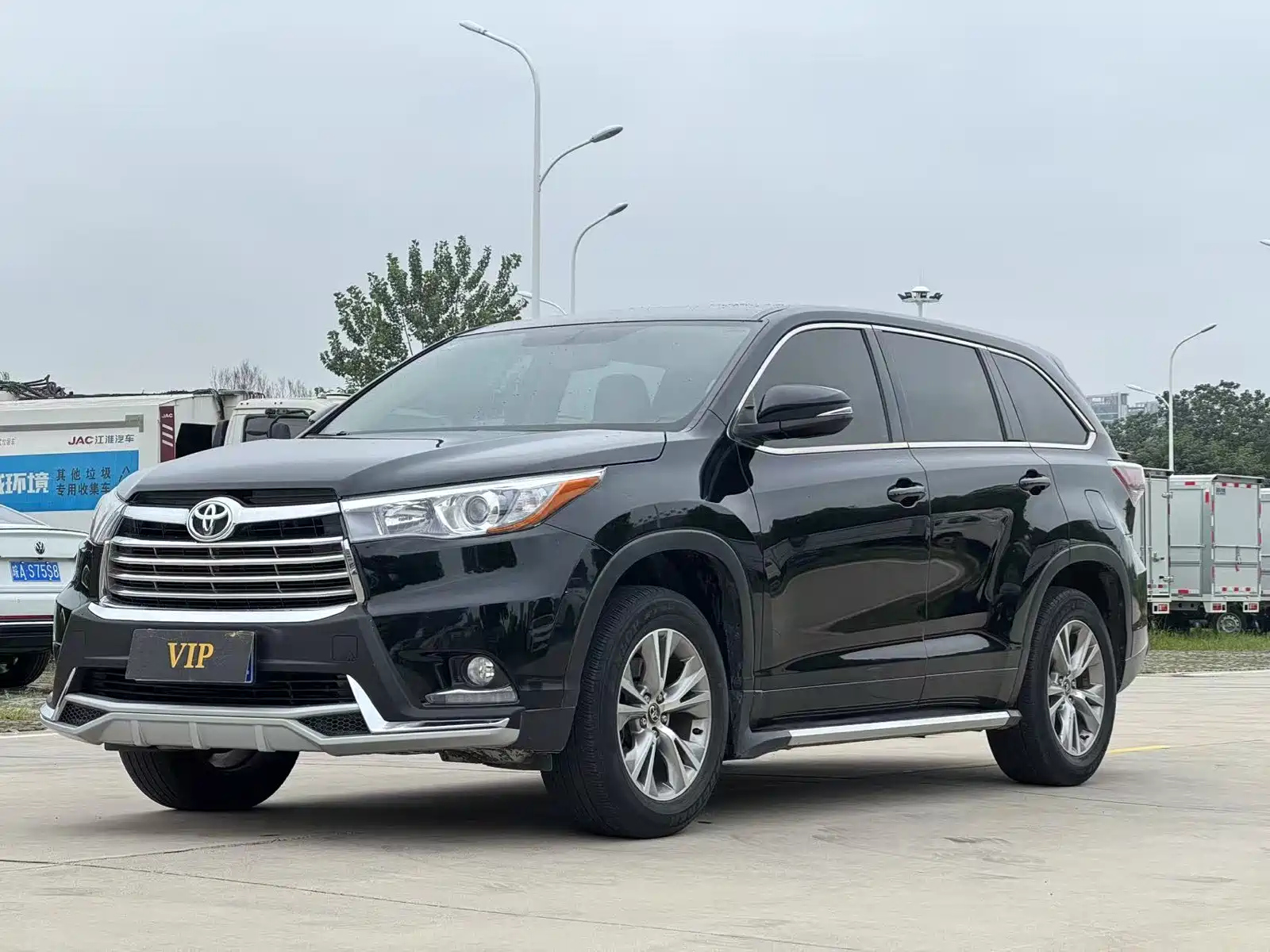 Аукционный лист TOYOTA HIGHLANDER 2015