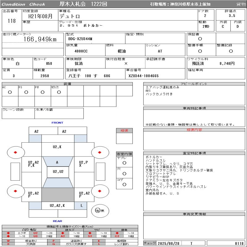Аукционный лист