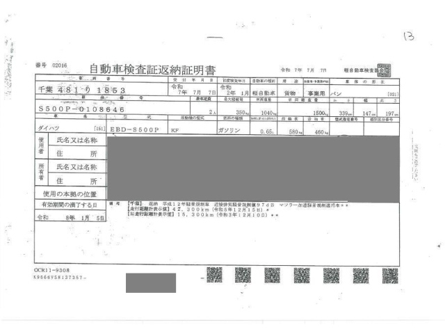 DAIHATSU HIJET TRUCK 2020