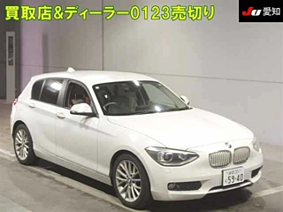 BMW 1 SERIES 2013