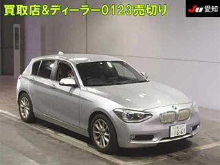 BMW 1 SERIES 2012