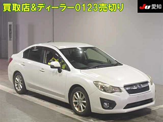 SUBARU IMPREZA G4 2012