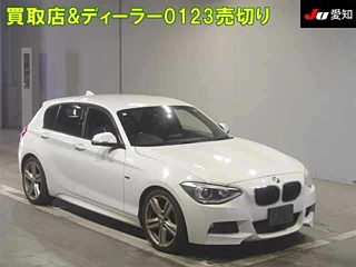 BMW 1 SERIES 2012