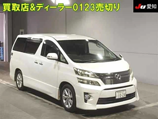 TOYOTA VELLFIRE 2012