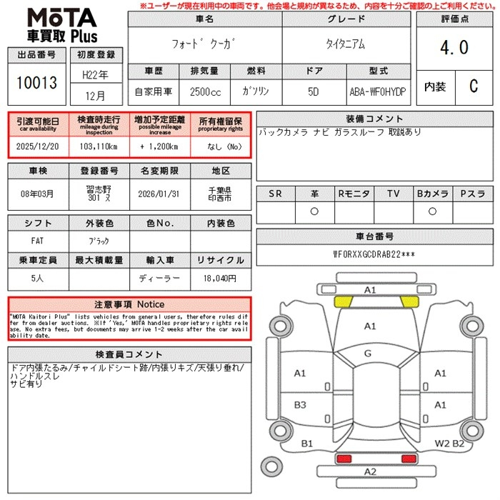 Аукционный лист
