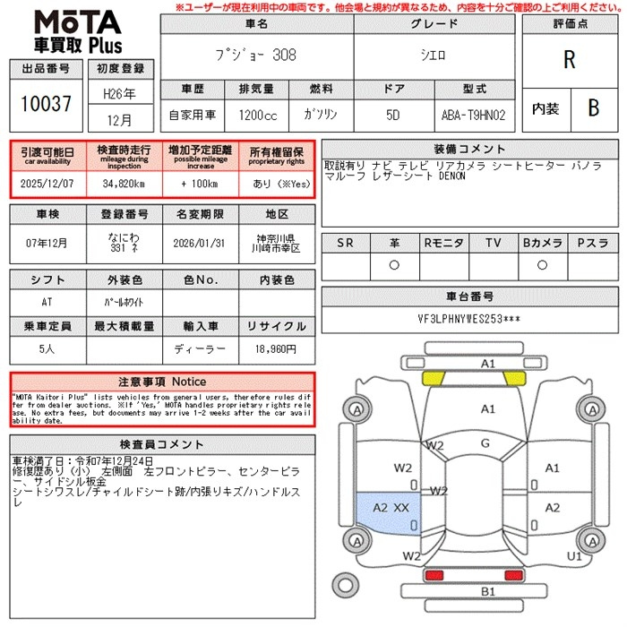 Аукционный лист