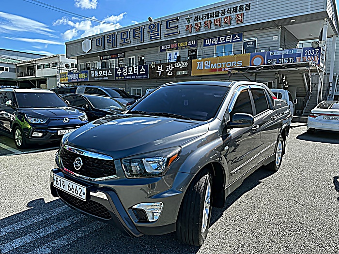 Аукционный лист SSANGYONG KORANDO SPORTS 2017