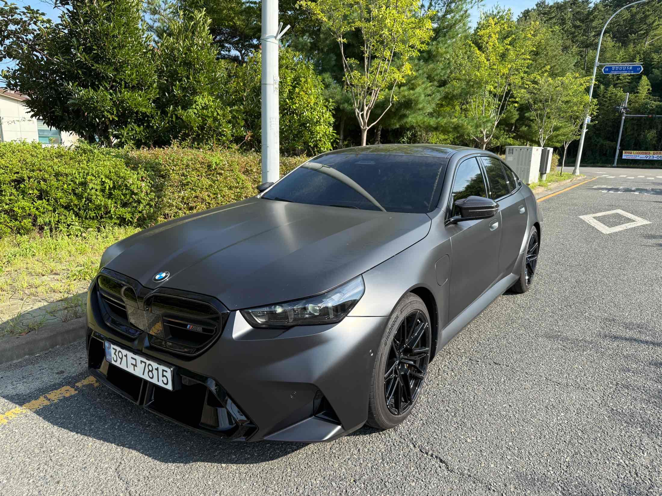 Аукционный лист BMW M5 G90 2024