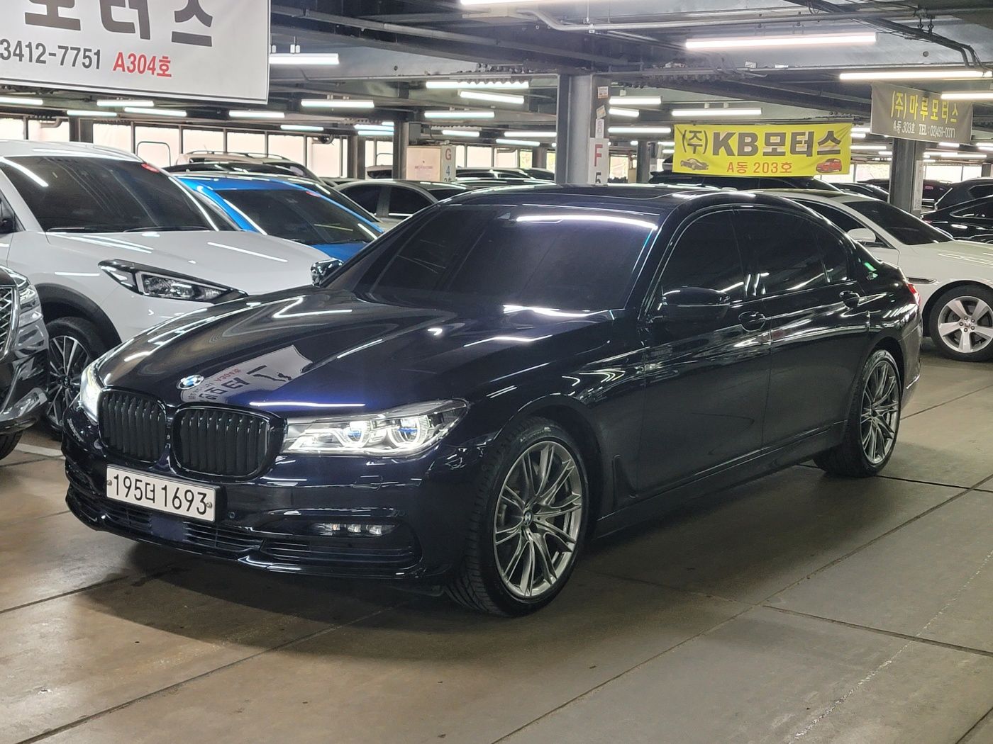 Аукционный лист BMW 7-SERIES G11 2016