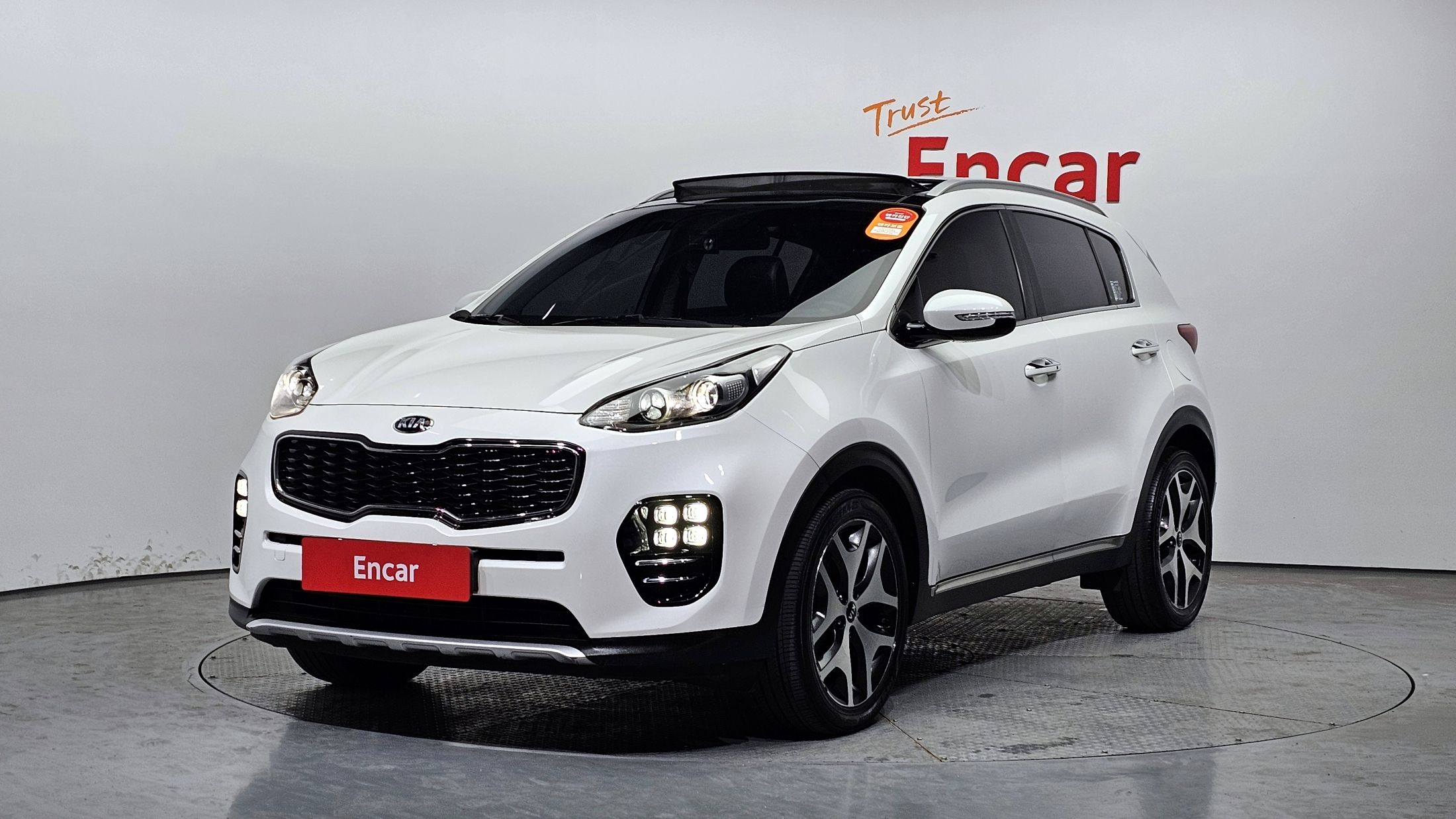 Аукционный лист KIA SPORTAGE 2016