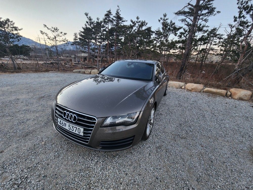 Аукционный лист AUDI A7 2012