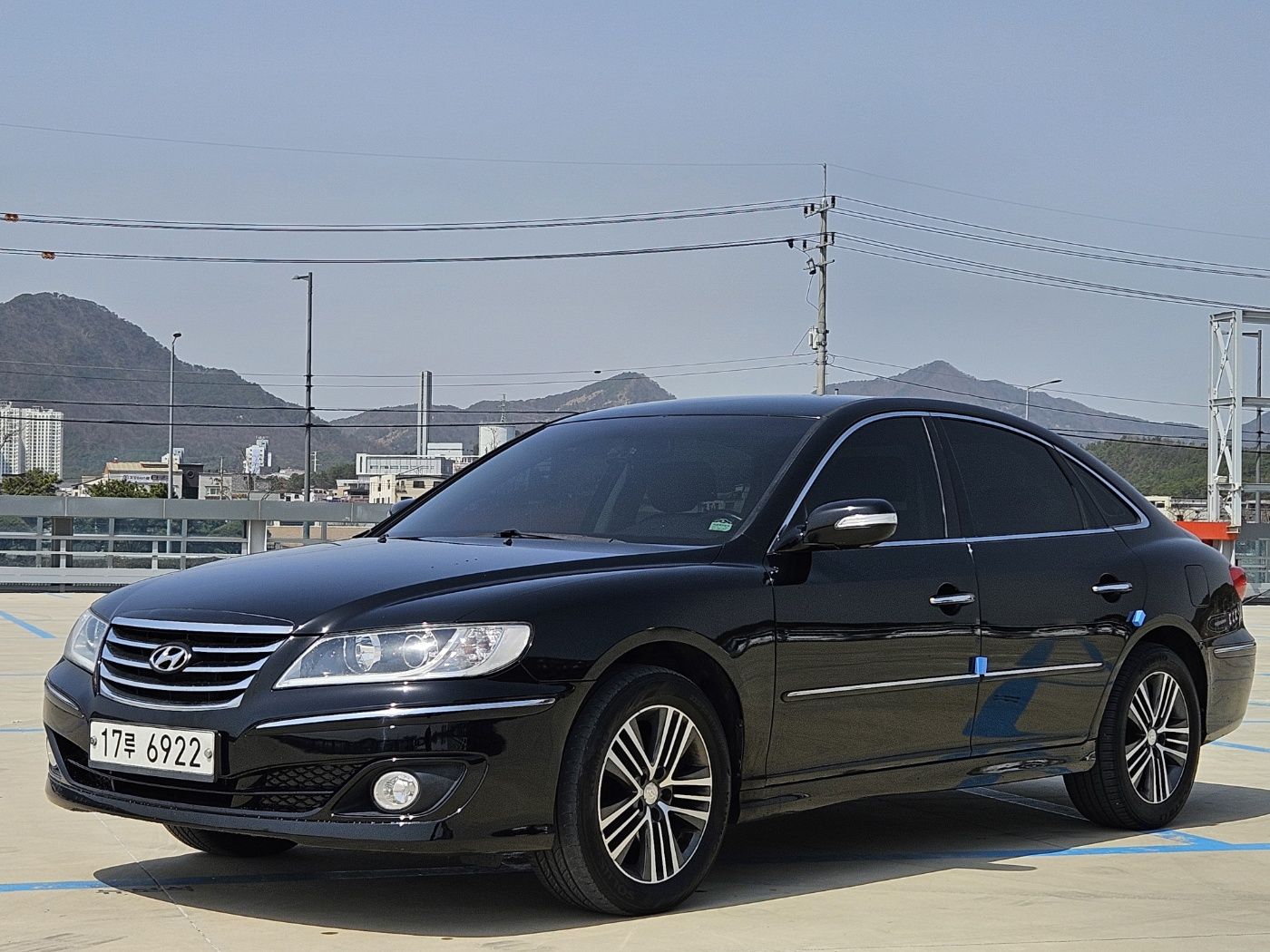 Аукционный лист HYUNDAI GRANDEUR THE LUXURY 2011