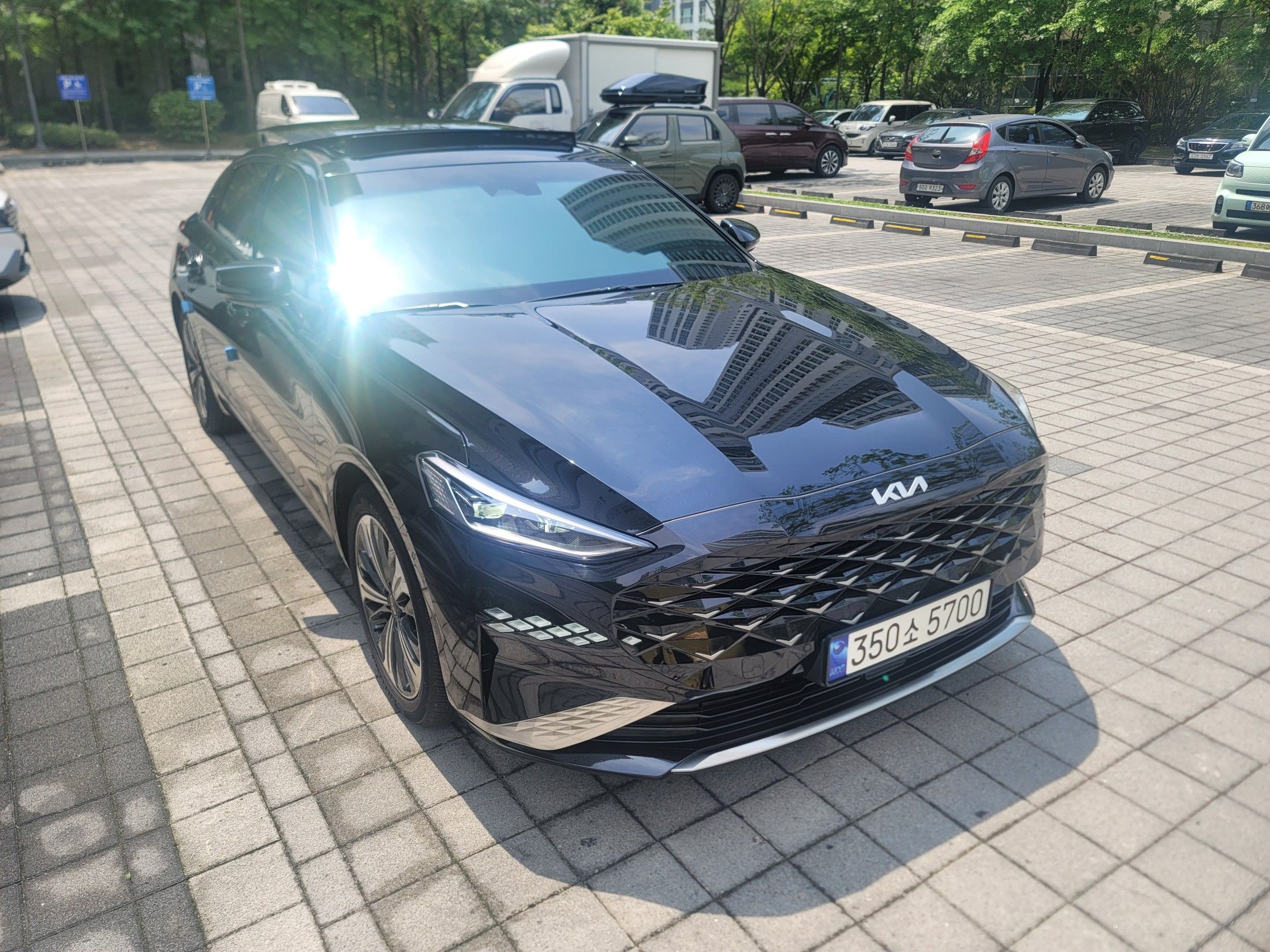 Аукционный лист KIA K8 HYBRID 2023