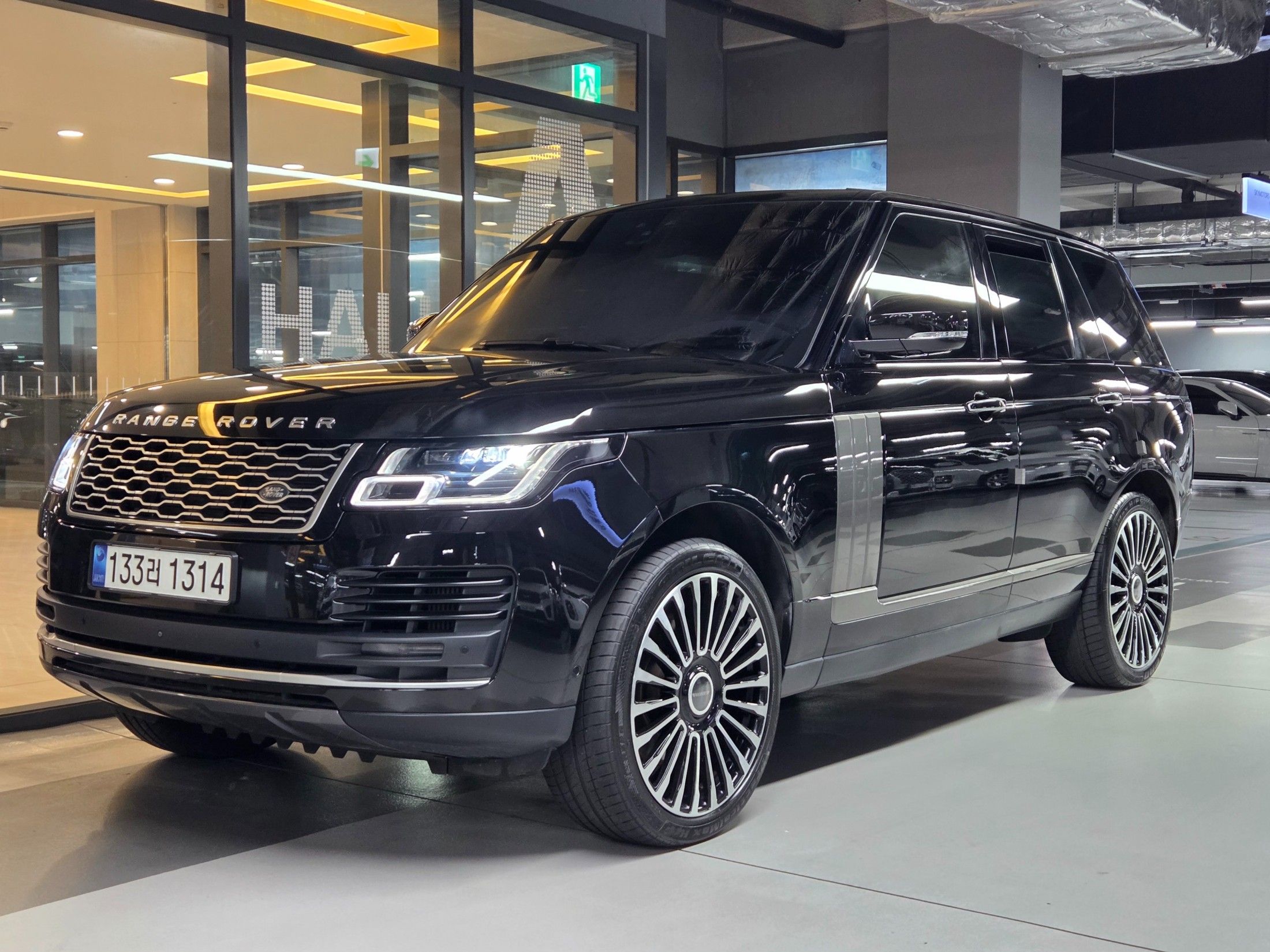 Аукционный лист LAND ROVER RANGE ROVER 2018