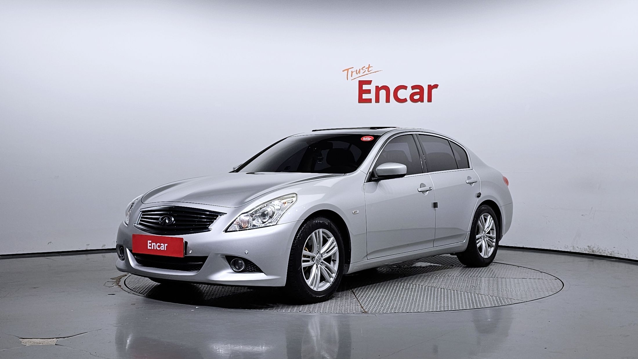 Аукционный лист INFINITI G25 2012