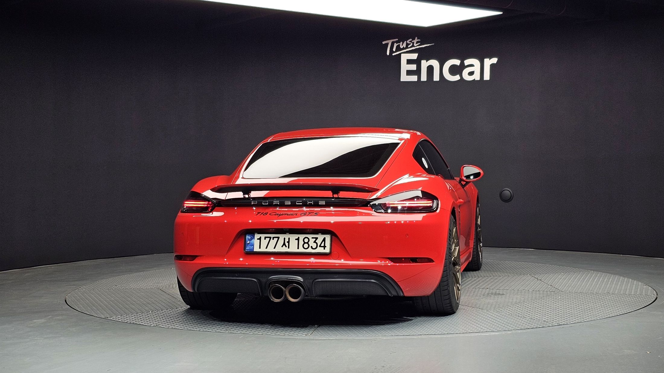 PORSCHE 718 CAYMAN 2018