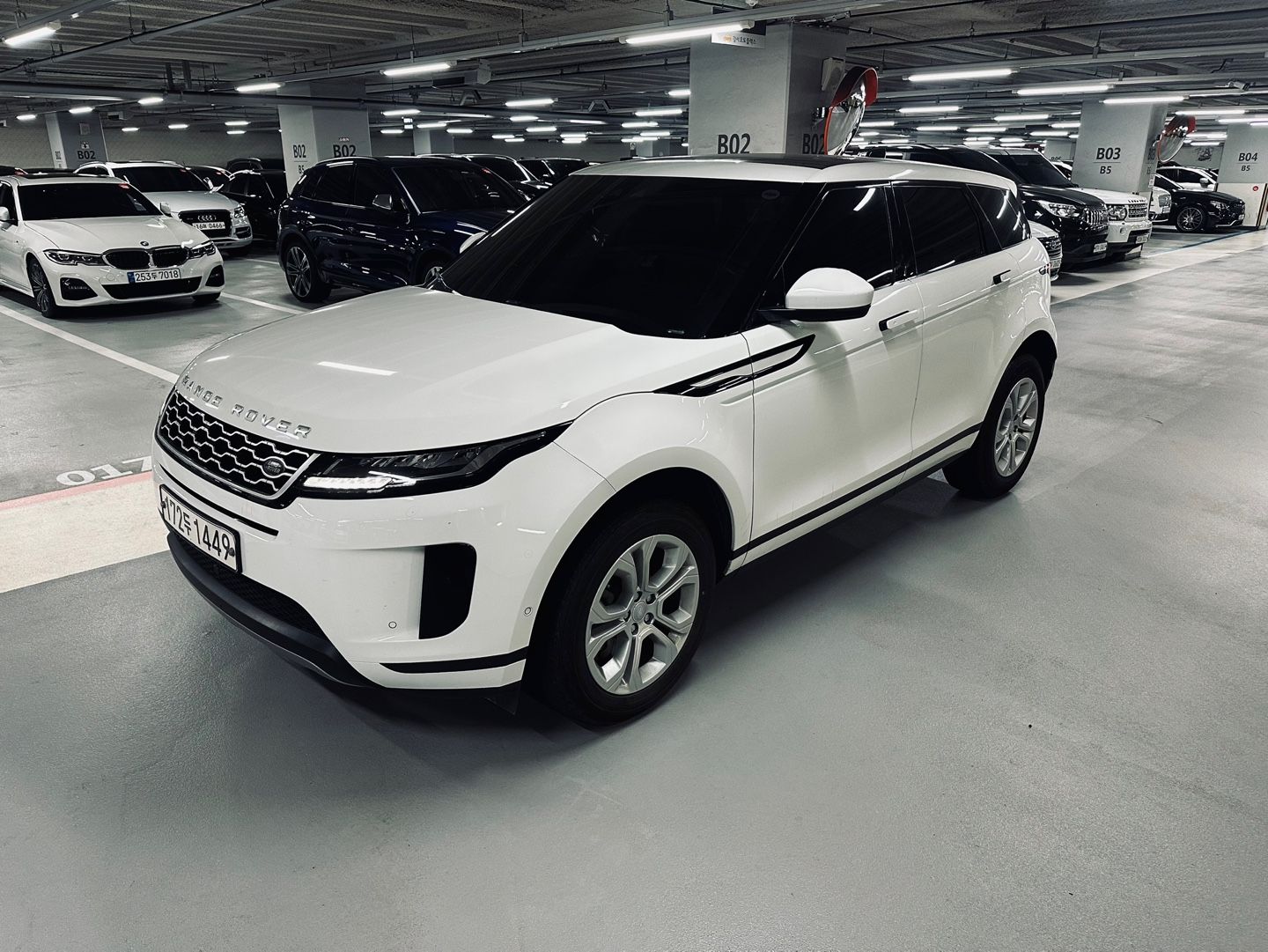 Аукционный лист LAND ROVER RANGE ROVER EVOQUE 2020