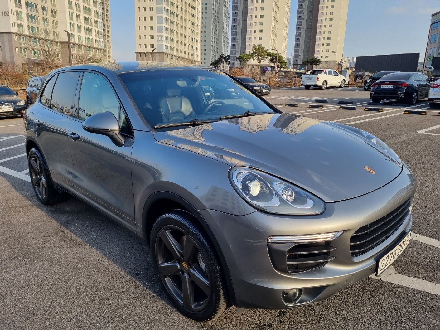 Аукционный лист PORSCHE CAYENNE 2016