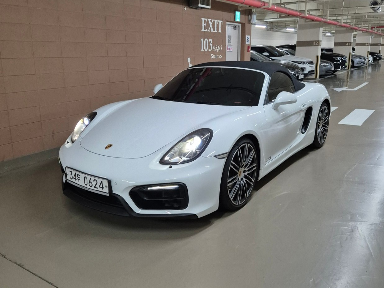 Аукционный лист PORSCHE BOXSTER 2015