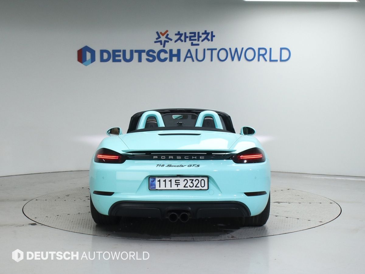 PORSCHE 718 BOXSTER 2018