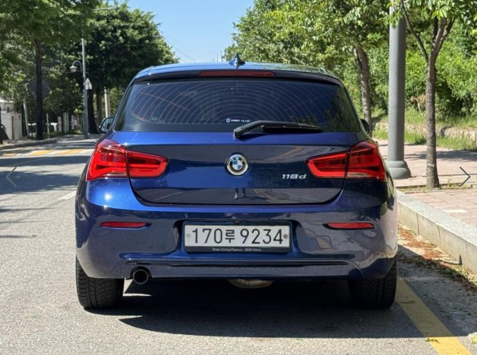 BMW 1-SERIES F20 2018