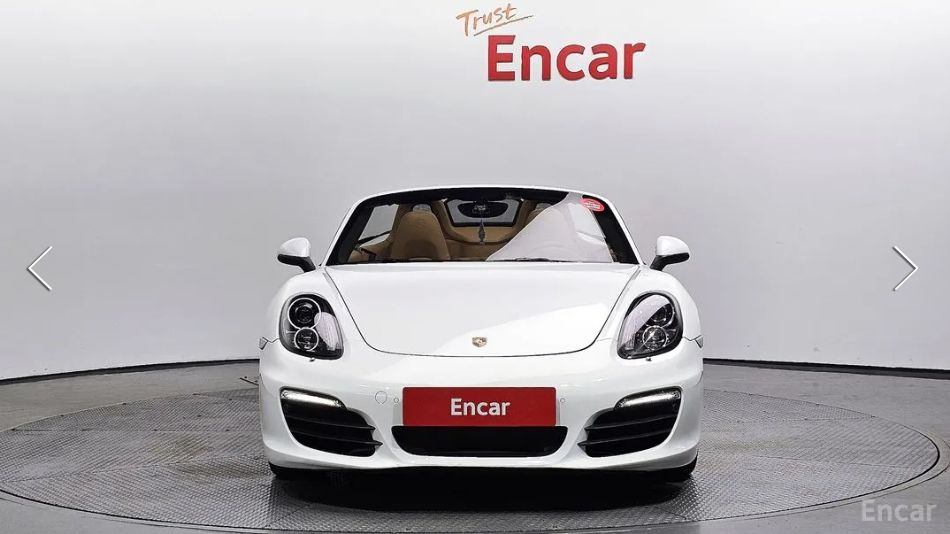 PORSCHE BOXSTER 2015