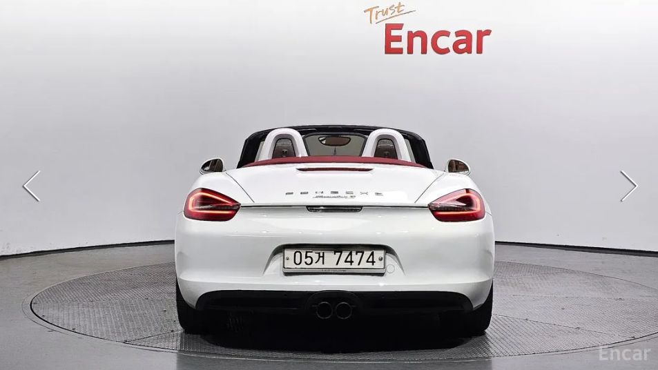 PORSCHE BOXSTER 2015