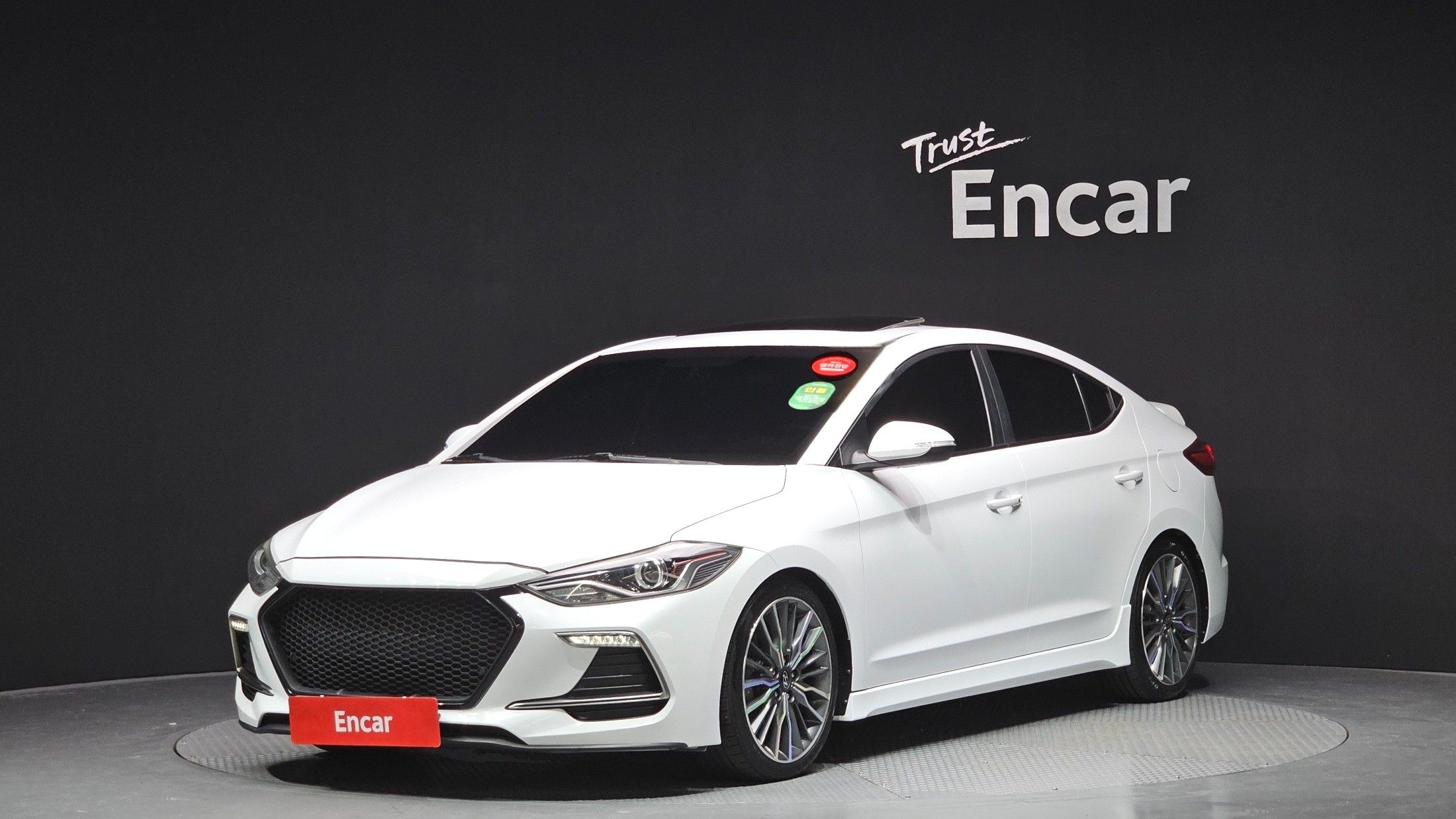 Аукционный лист HYUNDAI AVANTE AD 2018
