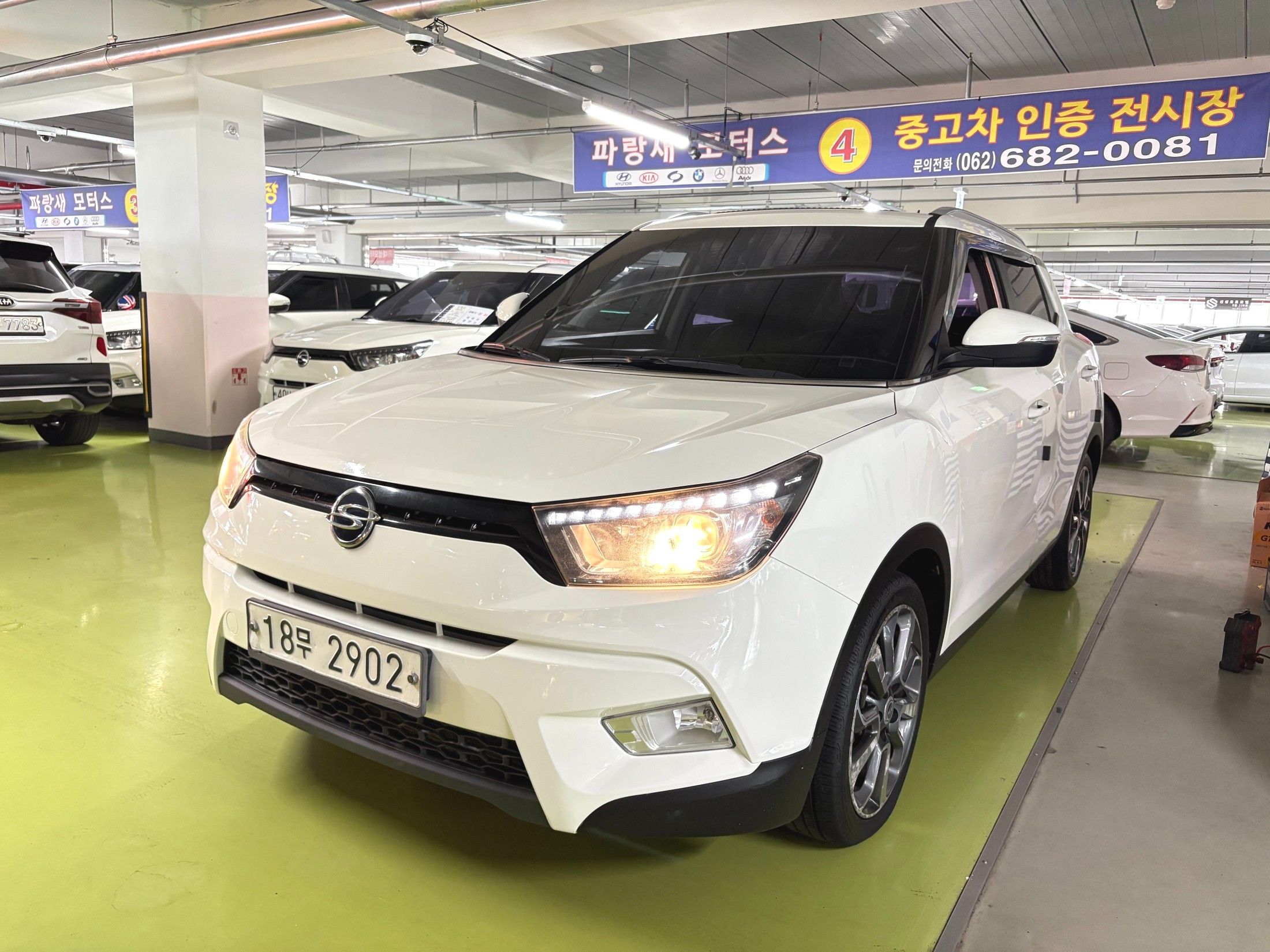 Аукционный лист SSANGYONG TIVOLI 2015