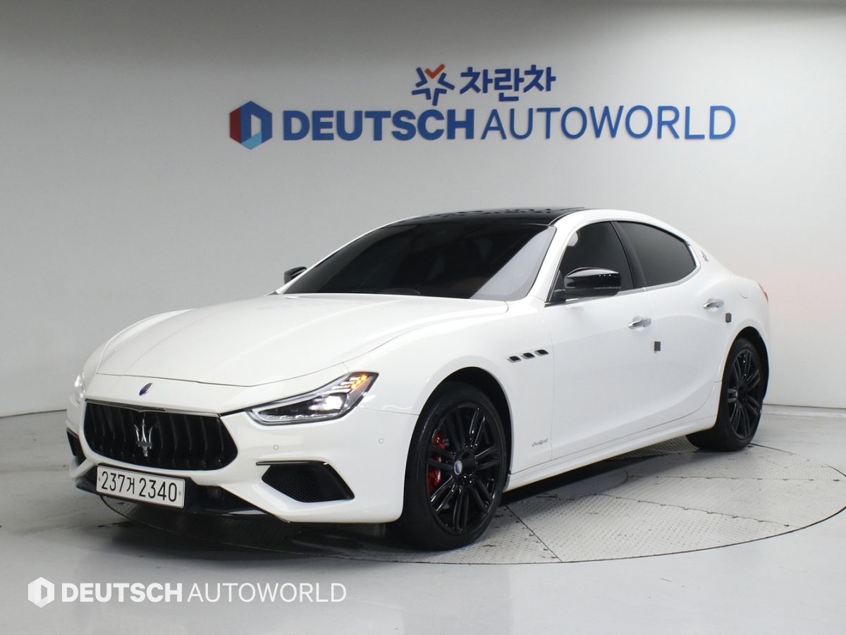 Аукционный лист MASERATI GHIBLI 2017