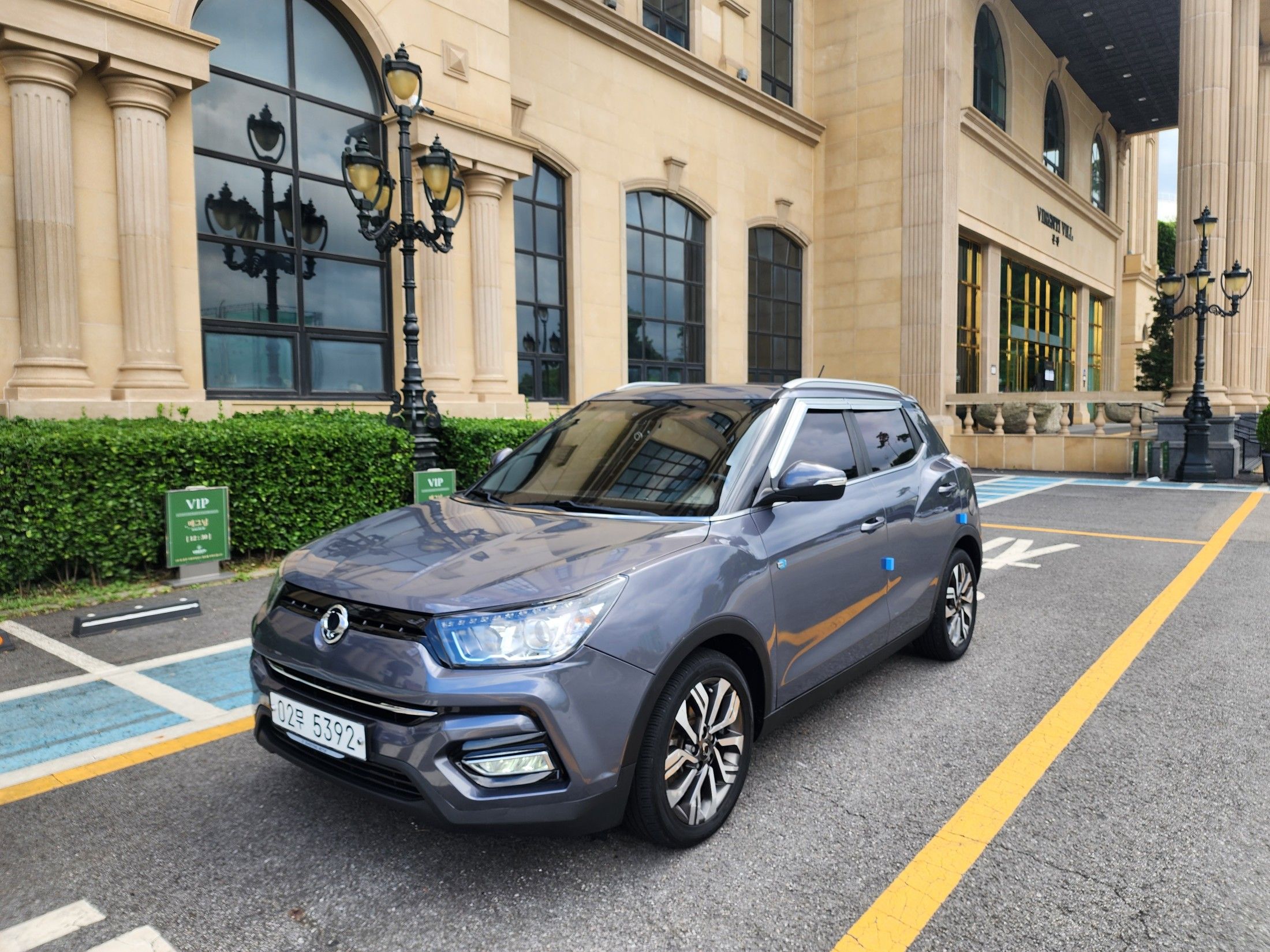Аукционный лист SSANGYONG TIVOLI ARMOR 2018