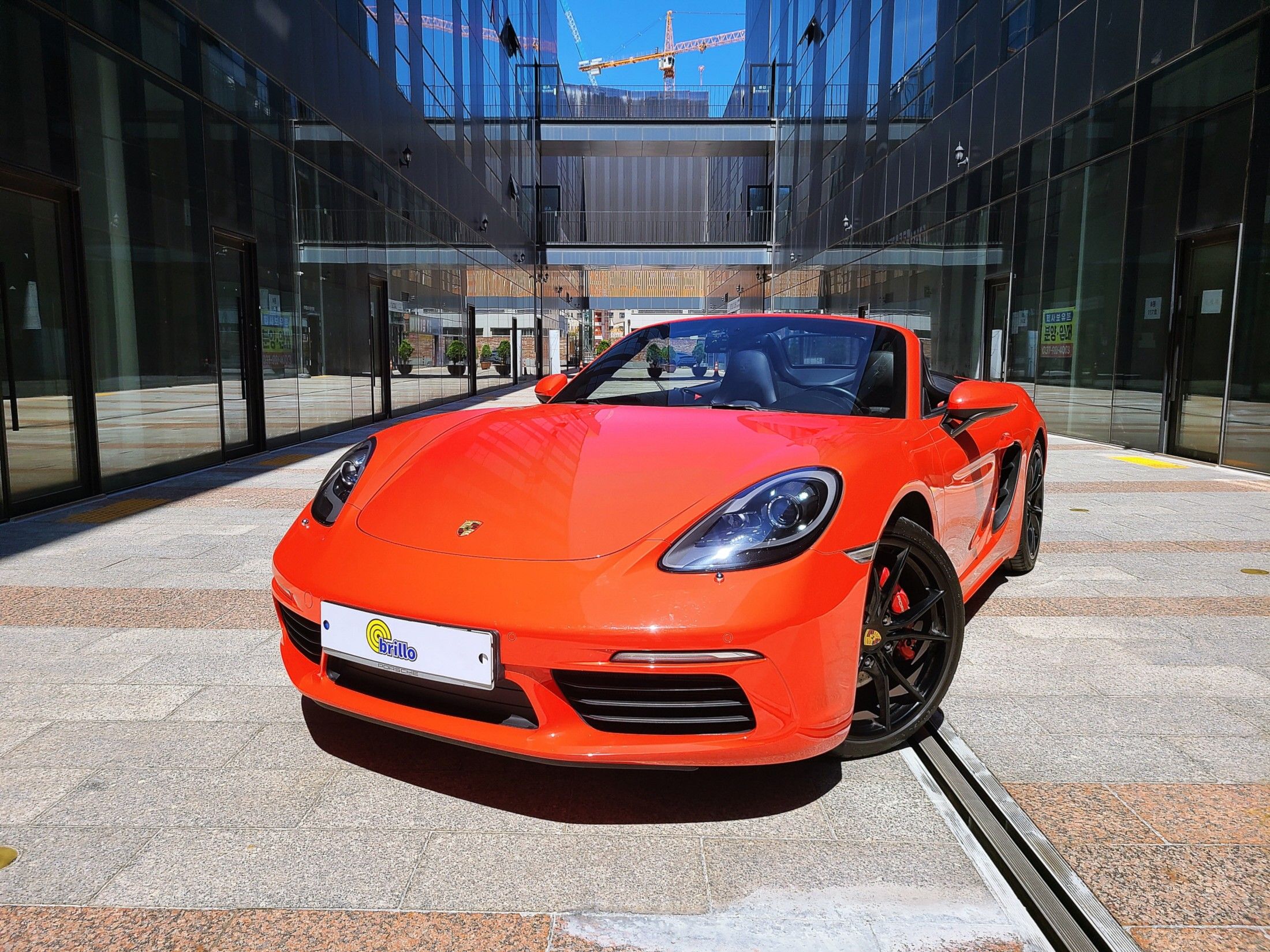 Аукционный лист PORSCHE 718 BOXSTER 2016