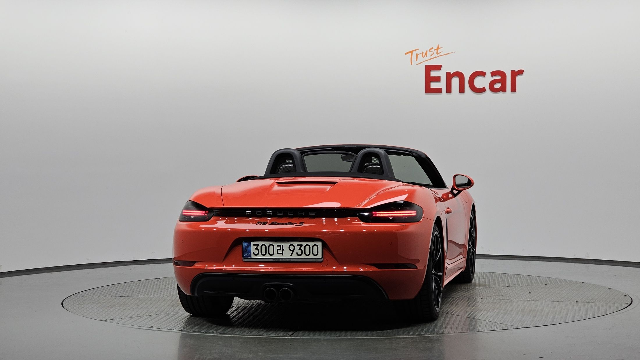 PORSCHE 718 BOXSTER 2016