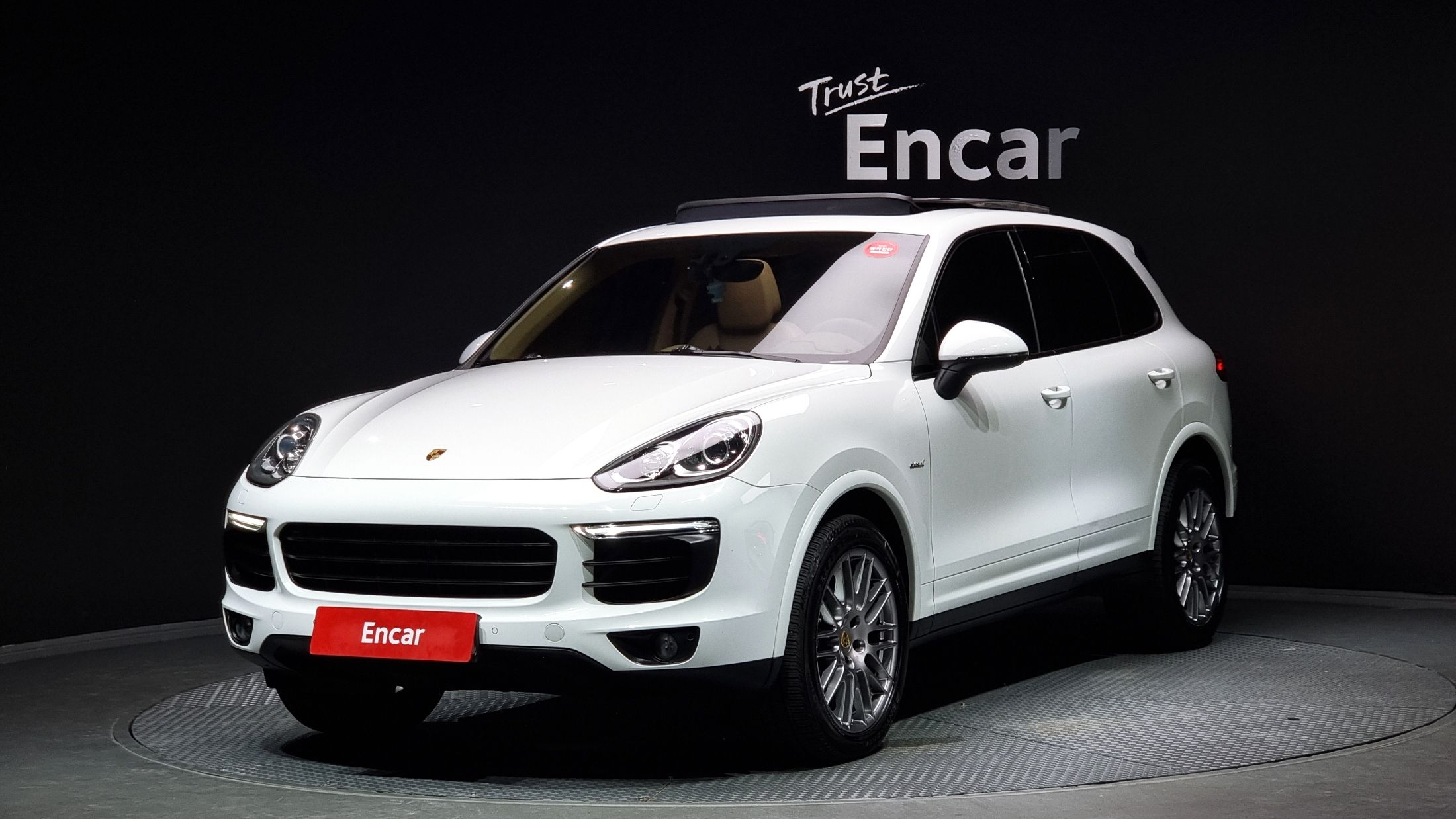 Аукционный лист PORSCHE CAYENNE 2017