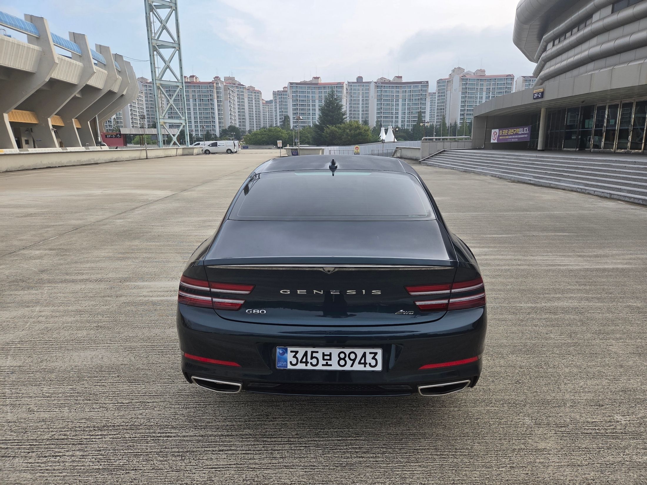GENESIS G80 RG3 2022