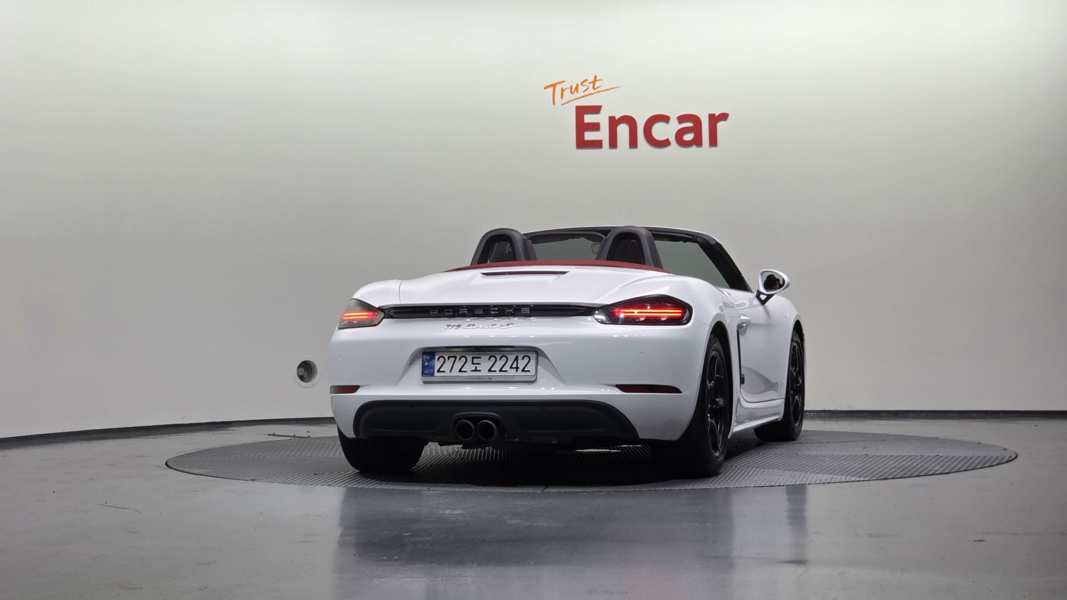 PORSCHE 718 BOXSTER 2017