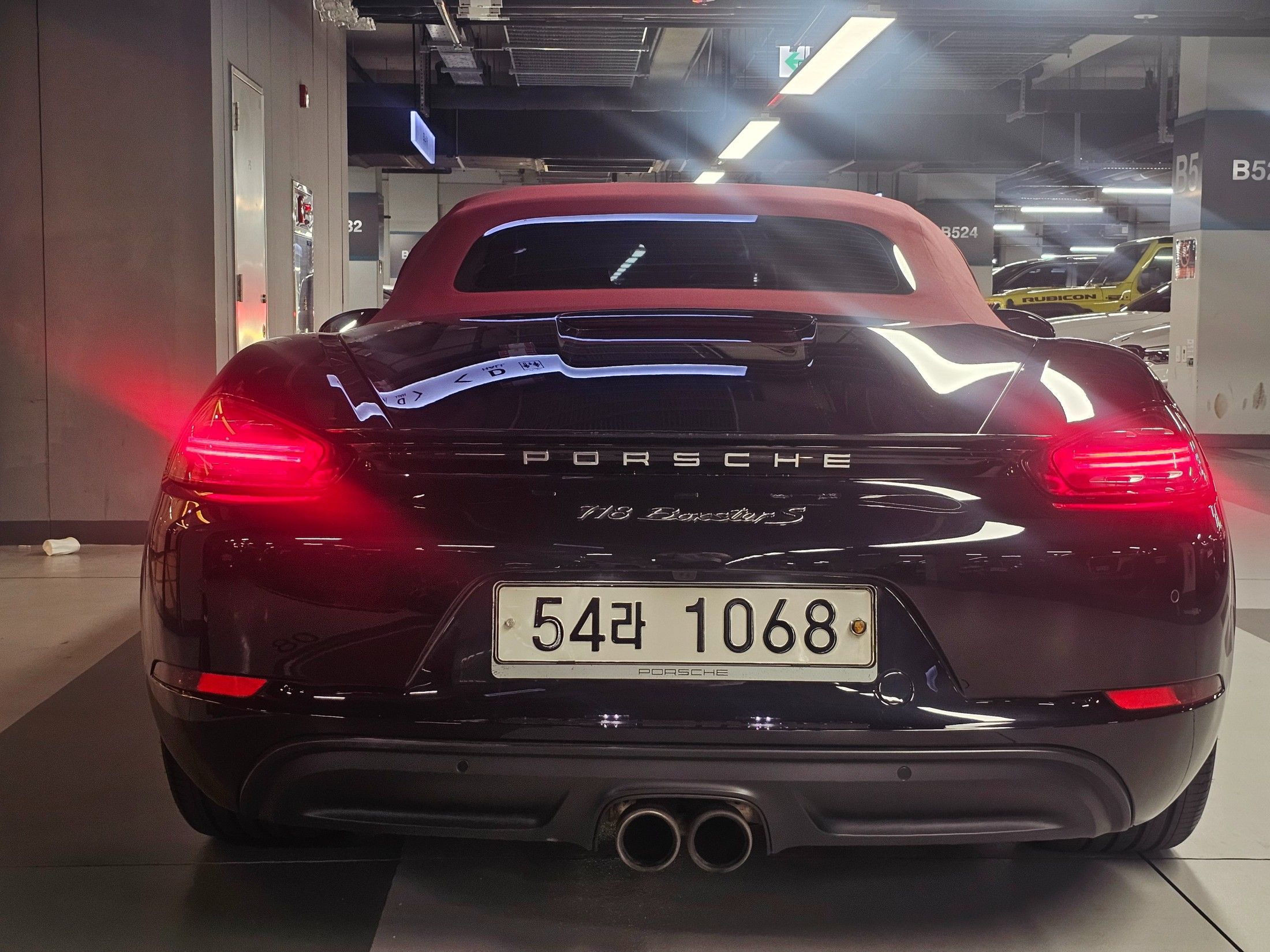 PORSCHE 718 BOXSTER 2018