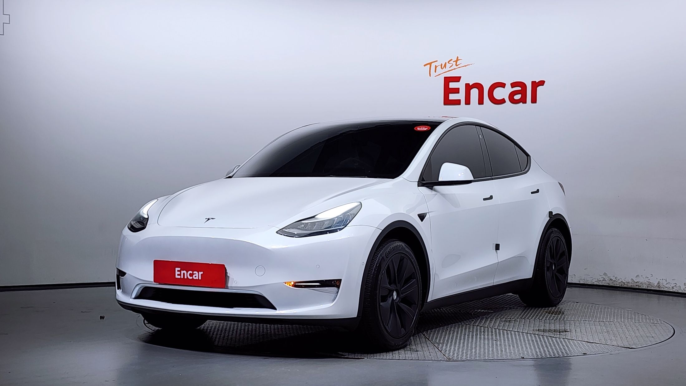 Аукционный лист TESLA MODEL Y 2021